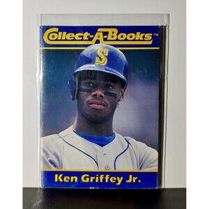 Ken Griffey Jr. 1990 Collect-A-Books MLB #3 Series A Card Seattle Mariners